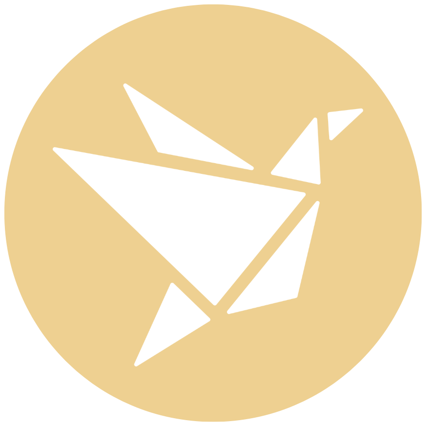 Copy of Copy of Copy of River in circle yellow bird in circle shape