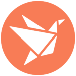 bird in circle shape