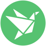 bird in circle shape