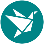 bird in circle shape